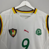 Shop 2002 CAMEROON ETO'O AWAY SHIRT (M) PUMA, classic football shirts, vintage football shirts & retro soccer jerseys at Cult Kits