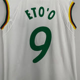 Shop 2002 CAMEROON ETO'O AWAY SHIRT (M) PUMA, classic football shirts, vintage football shirts & retro soccer jerseys at Cult Kits