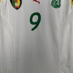 Shop 2002 CAMEROON ETO'O AWAY SHIRT (M) PUMA, classic football shirts, vintage football shirts & retro soccer jerseys at Cult Kits