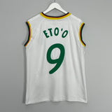 Shop 2002 CAMEROON ETO'O AWAY SHIRT (M) PUMA, classic football shirts, vintage football shirts & retro soccer jerseys at Cult Kits