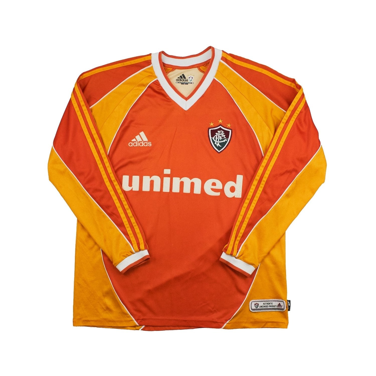 Buy 2002 Fluminense 10 L/S Third Shirt (M) Adidas ~ Free worldwide shipping ~ Authentic Vintage Football Shirts from Cult Kits