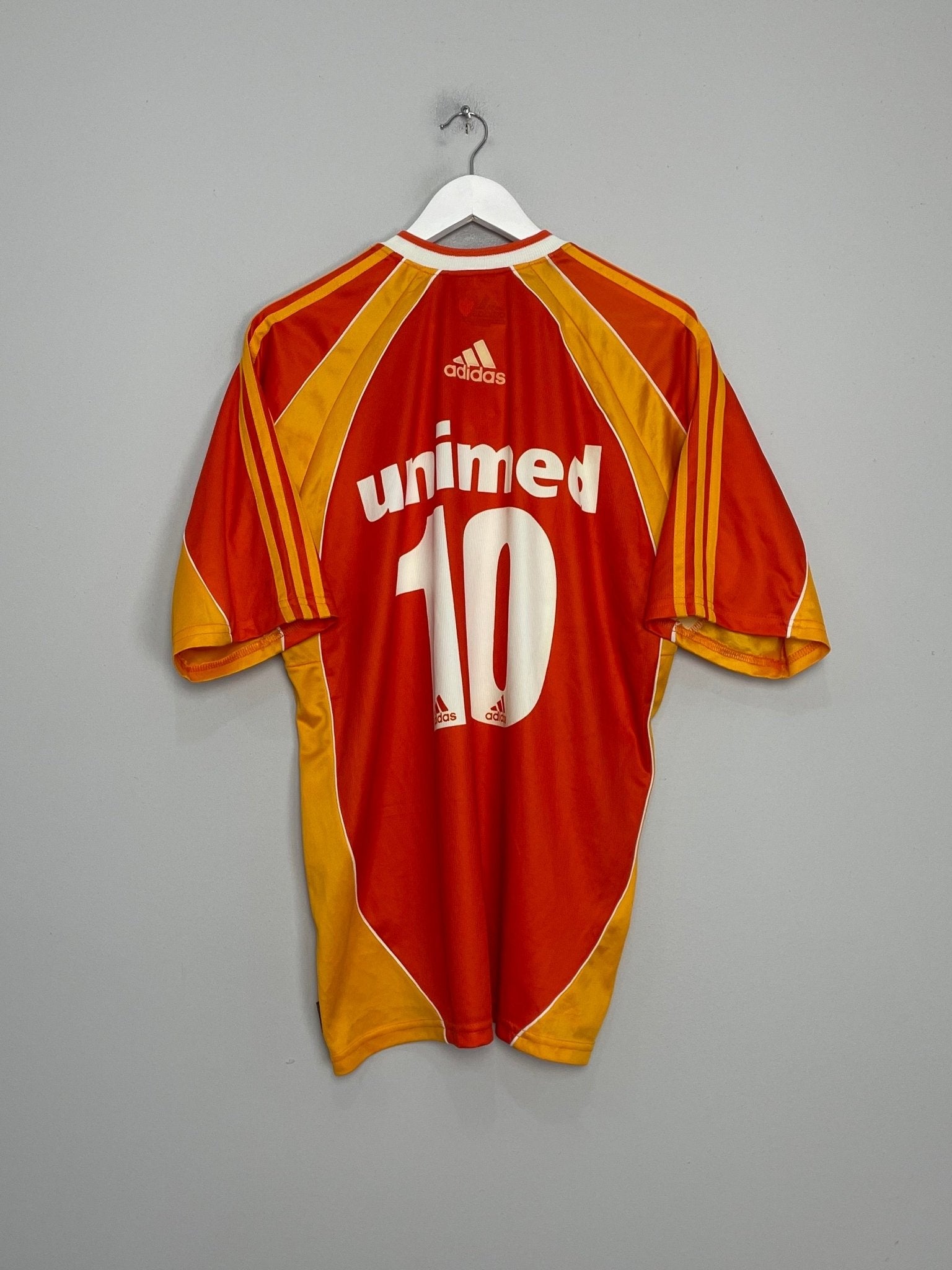 Shop 2002 FLUMINENSE #10 THIRD SHIRT (L) ADIDAS, classic football shirts, vintage football shirts & retro soccer jerseys at Cult Kits