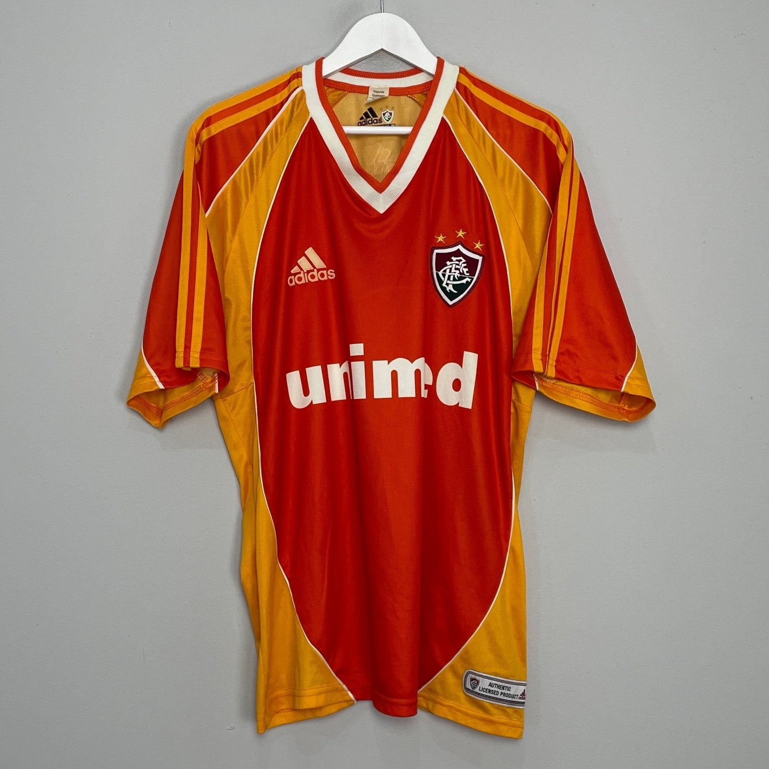 Shop 2002 FLUMINENSE #10 THIRD SHIRT (L) ADIDAS, classic football shirts, vintage football shirts & retro soccer jerseys at Cult Kits