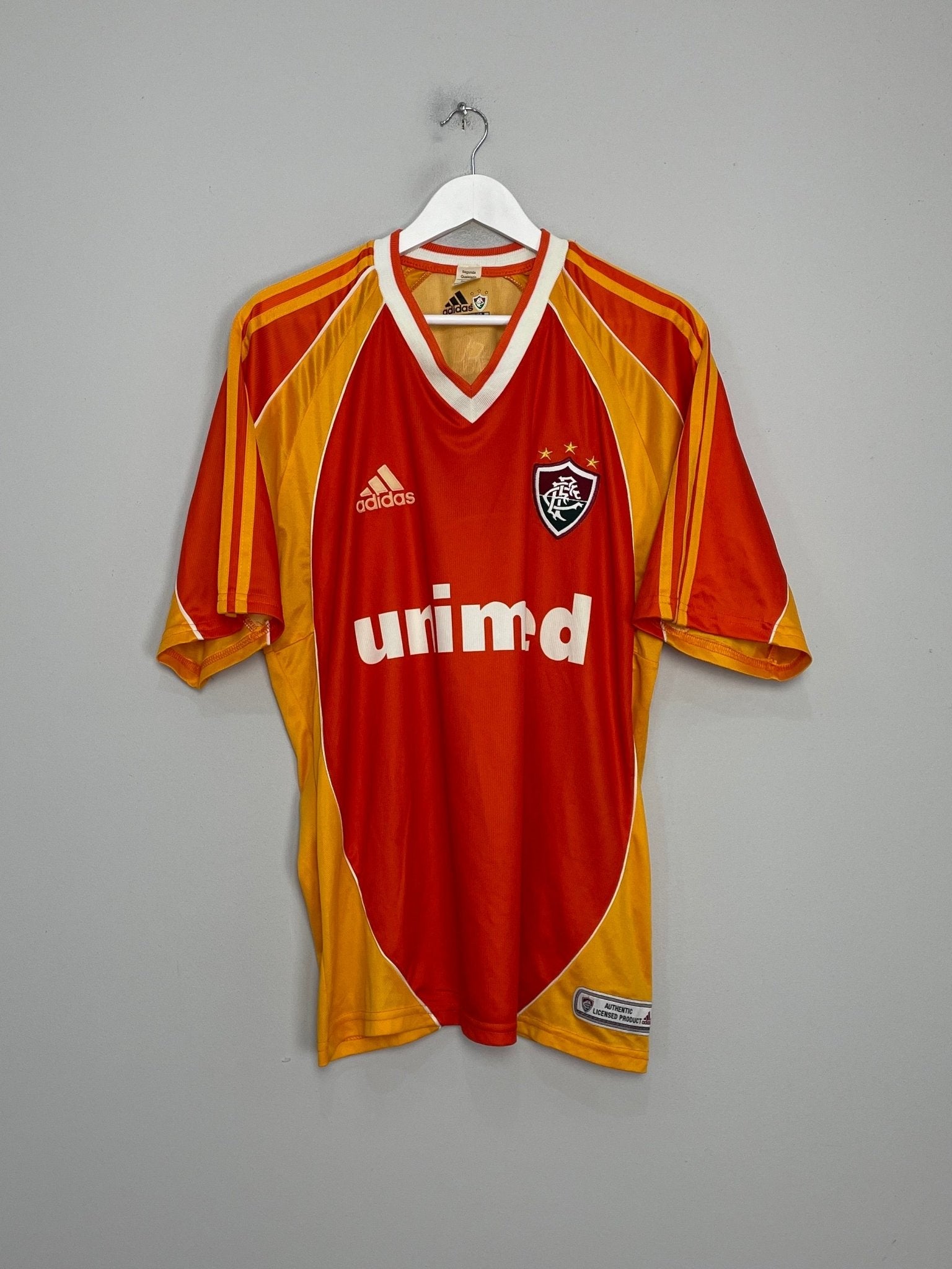 Shop 2002 FLUMINENSE #10 THIRD SHIRT (L) ADIDAS, classic football shirts, vintage football shirts & retro soccer jerseys at Cult Kits