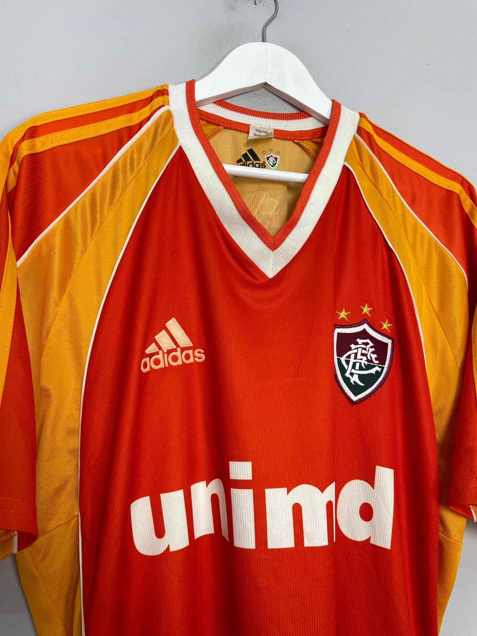 Shop 2002 FLUMINENSE #10 THIRD SHIRT (L) ADIDAS, classic football shirts, vintage football shirts & retro soccer jerseys at Cult Kits