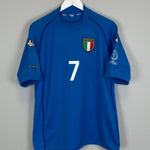 Shop 2002 ITALY DEL PIERO #7 HOME SHIRT (M) KAPPA, classic football shirts, vintage football shirts & retro soccer jerseys at Cult Kits