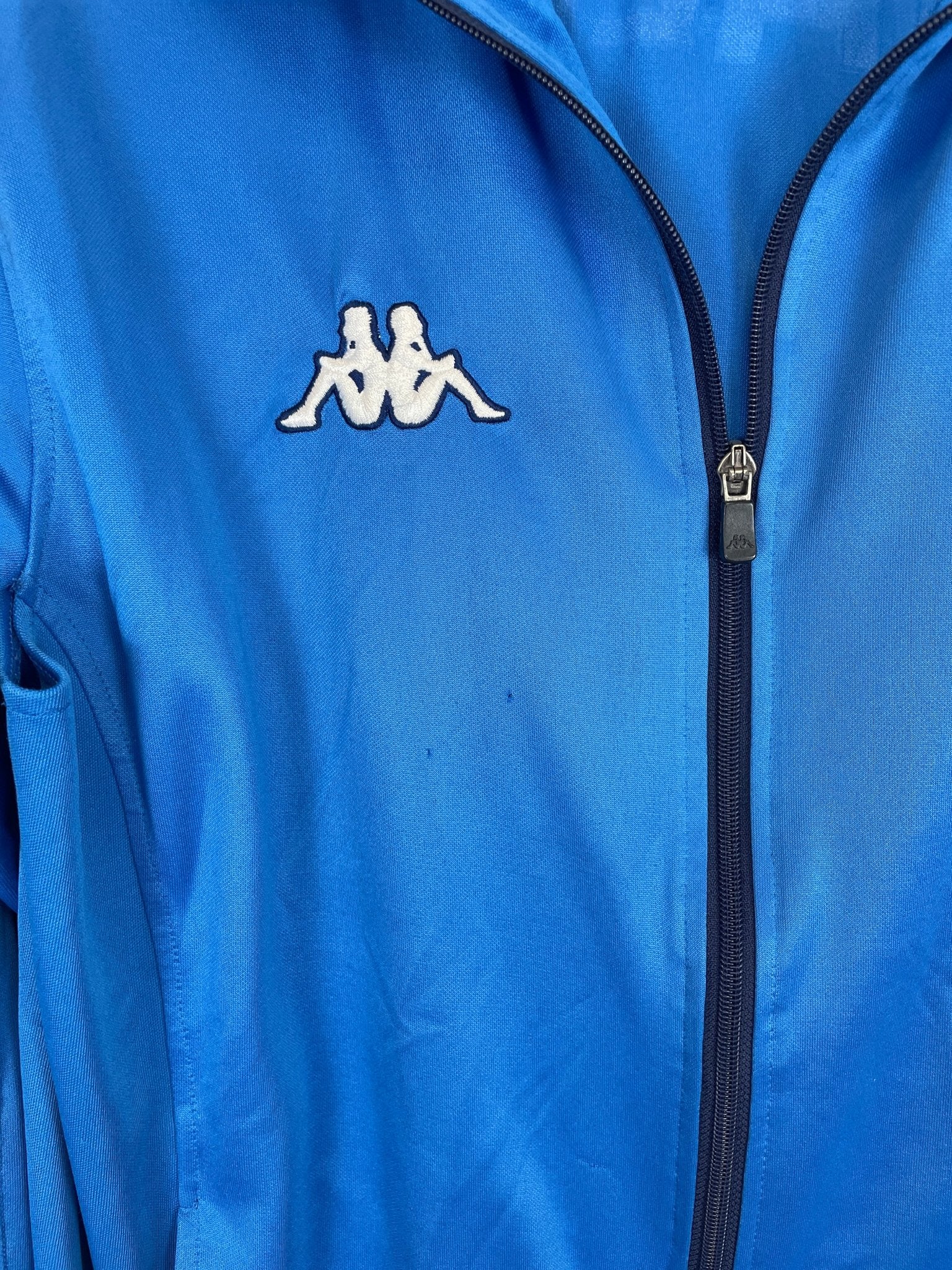 Shop 2002 ITALY TRACK JACKET (M) KAPPA, classic football shirts, vintage football shirts & retro soccer jerseys at Cult Kits