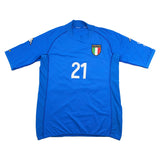 Buy 2002 Italy Vieri 21 Home Shirt (XL) Kappa ~ Free worldwide shipping ~ Authentic Vintage Football Shirts from Cult Kits