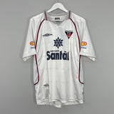 Shop 2002 LDU QUITO HOME SHIRT (L) UMBRO, classic football shirts, vintage football shirts & retro soccer jerseys at Cult Kits