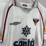 Shop 2002 LDU QUITO HOME SHIRT (L) UMBRO, classic football shirts, vintage football shirts & retro soccer jerseys at Cult Kits