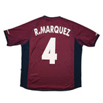 Buy 2002 Mexico R.Marquez 4 Third Shirt (L) Atletica ~ Free worldwide shipping ~ Authentic Vintage Football Shirts from Cult Kits