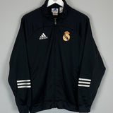 2002 REAL MADRID *CENTENARY* TRACKSUIT TOP (S) ADIDAS - Cult Kits - Small - Buy Vintage Football Shirts, Authentic Retro Football Shirts For Sale, Classic Football Shirts & Soccer Jersey