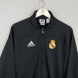 2002 REAL MADRID *CENTENARY* TRACKSUIT TOP (S) ADIDAS - Cult Kits - Small - Buy Vintage Football Shirts, Authentic Retro Football Shirts For Sale, Classic Football Shirts & Soccer Jersey