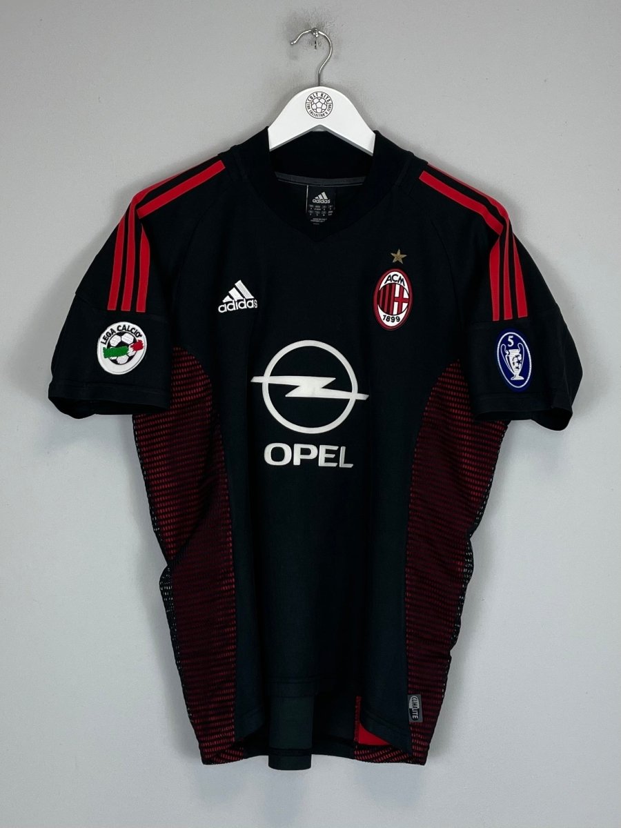 2002/03 AC MILAN RUI COSTA 10 AWAY SHIRT (S) ADIDAS - Cult Kits - Small - Buy Vintage Football Shirts, Authentic Retro Football Shirts For Sale, Classic Football Shirts & Soccer Jersey