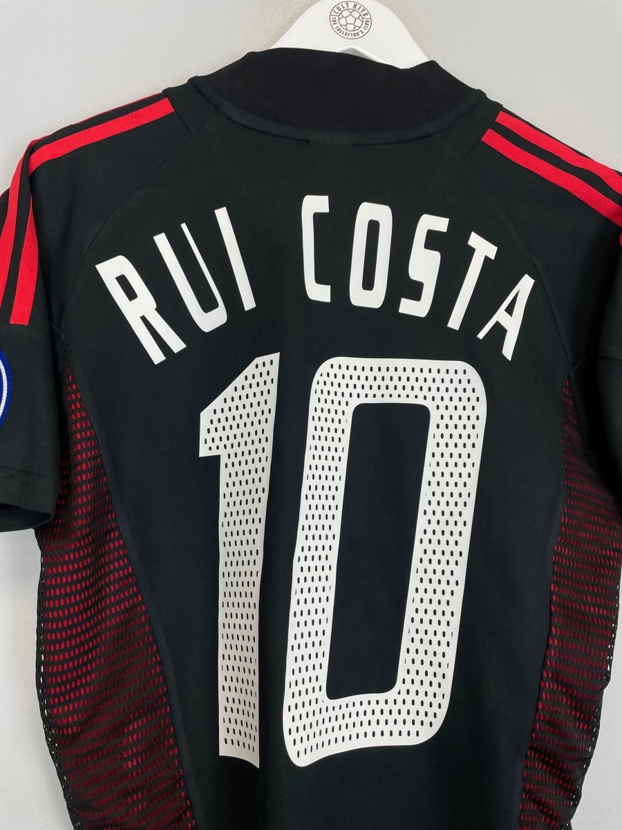 2002/03 AC MILAN RUI COSTA 10 AWAY SHIRT (S) ADIDAS - Cult Kits - Small - Buy Vintage Football Shirts, Authentic Retro Football Shirts For Sale, Classic Football Shirts & Soccer Jersey
