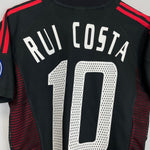 2002/03 AC MILAN RUI COSTA 10 AWAY SHIRT (S) ADIDAS - Cult Kits - Small - Buy Vintage Football Shirts, Authentic Retro Football Shirts For Sale, Classic Football Shirts & Soccer Jersey