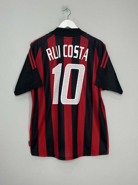 ACミラン RUI COSTA 10番 サッカーゲームシャツ 02〜03 AC Milan 2003 UEFA CL final jersey shirt Rui Costa #10 | eBay