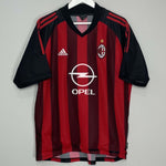 Shop 2002/03 AC MILAN RUI COSTA #10 HOME SHIRT (L) ADIDAS, classic football shirts, vintage football shirts & retro soccer jerseys at Cult Kits