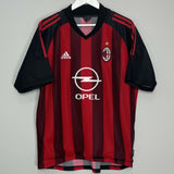 Shop 2002/03 AC MILAN RUI COSTA #10 HOME SHIRT (L) ADIDAS, classic football shirts, vintage football shirts & retro soccer jerseys at Cult Kits