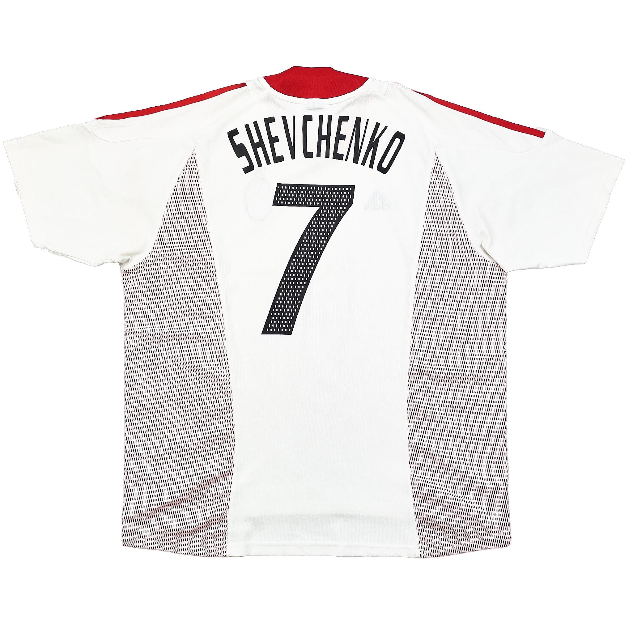 Buy 2002/03 AC MILAN SHEVCHENKO 7 AWAY SHIRT (XL) ADIDAS ~ Free worldwide shipping available ~ Authentic Vintage Football Shirts from Cult Kits