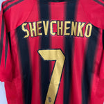 Shop 2002/03 AC MILAN SHEVCHENKO #7 HOME SHIRT (M) ADIDAS, classic football shirts, vintage football shirts & retro soccer jerseys at Cult Kits