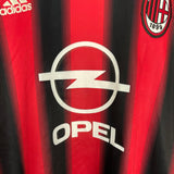 Shop 2002/03 AC MILAN SHEVCHENKO #7 HOME SHIRT (M) ADIDAS, classic football shirts, vintage football shirts & retro soccer jerseys at Cult Kits