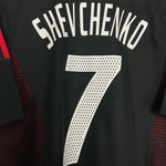 Shop 2002/03 AC MILAN SHEVCHENKO #7 THIRD SHIRT (L) ADIDAS, classic football shirts, vintage football shirts & retro soccer jerseys at Cult Kits