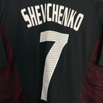 Shop 2002/03 AC MILAN SHEVCHENKO #7 THIRD SHIRT (M) ADIDAS, classic football shirts, vintage football shirts & retro soccer jerseys at Cult Kits