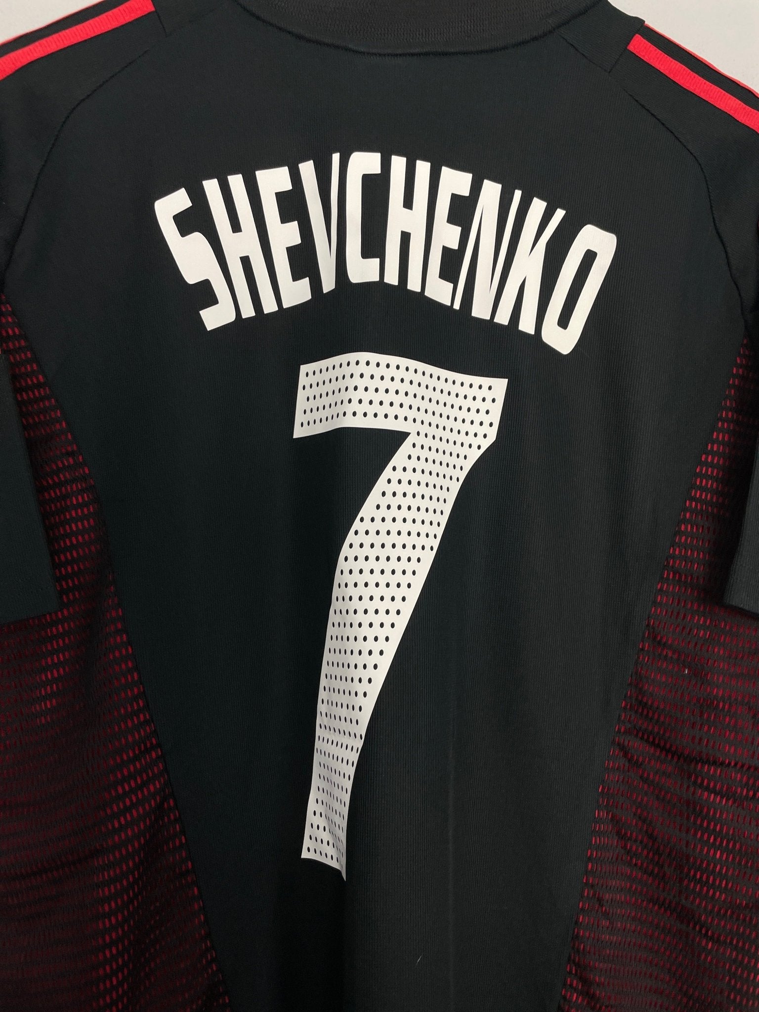 Shop 2002/03 AC MILAN SHEVCHENKO #7 THIRD SHIRT (M) ADIDAS, classic football shirts, vintage football shirts & retro soccer jerseys at Cult Kits