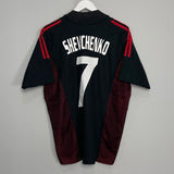Shop 2002/03 AC MILAN SHEVCHENKO #7 THIRD SHIRT (M) ADIDAS, classic football shirts, vintage football shirts & retro soccer jerseys at Cult Kits