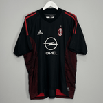 Shop 2002/03 AC MILAN SHEVCHENKO #7 THIRD SHIRT (XL) ADIDAS, classic football shirts, vintage football shirts & retro soccer jerseys at Cult Kits