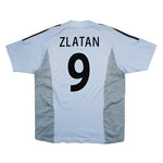 Buy 2002/03 Ajax Zlatan 9 Away Shirt (M) Adidas ~ Free worldwide shipping ~ Authentic Vintage Football Shirts from Cult Kits