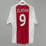 Shop 2002/03 AJAX ZLATAN #9 HOME SHIRT (M) ADIDAS, classic football shirts, vintage football shirts & retro soccer jerseys at Cult Kits