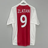 Shop 2002/03 AJAX ZLATAN #9 HOME SHIRT (M) ADIDAS, classic football shirts, vintage football shirts & retro soccer jerseys at Cult Kits