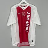 Shop 2002/03 AJAX ZLATAN #9 HOME SHIRT (M) ADIDAS, classic football shirts, vintage football shirts & retro soccer jerseys at Cult Kits