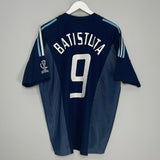 Shop 2002/03 ARGENTINA BATISTUTA #9 AWAY SHIRT (L) ADIDAS, classic football shirts, vintage football shirts & retro soccer jerseys at Cult Kits