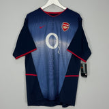 Shop 2002/03 ARSENAL HENRY #14 *BNWT* AWAY SHIRT (L) NIKE, classic football shirts, vintage football shirts & retro soccer jerseys at Cult Kits