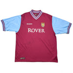 Buy 2002/03 Aston Villa Merson 10 Home Shirt (XXL) Diadora ~ Free worldwide shipping ~ Authentic Vintage Football Shirts from Cult Kits