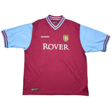 Buy 2002/03 Aston Villa Merson 10 Home Shirt (XXL) Diadora ~ Free worldwide shipping ~ Authentic Vintage Football Shirts from Cult Kits