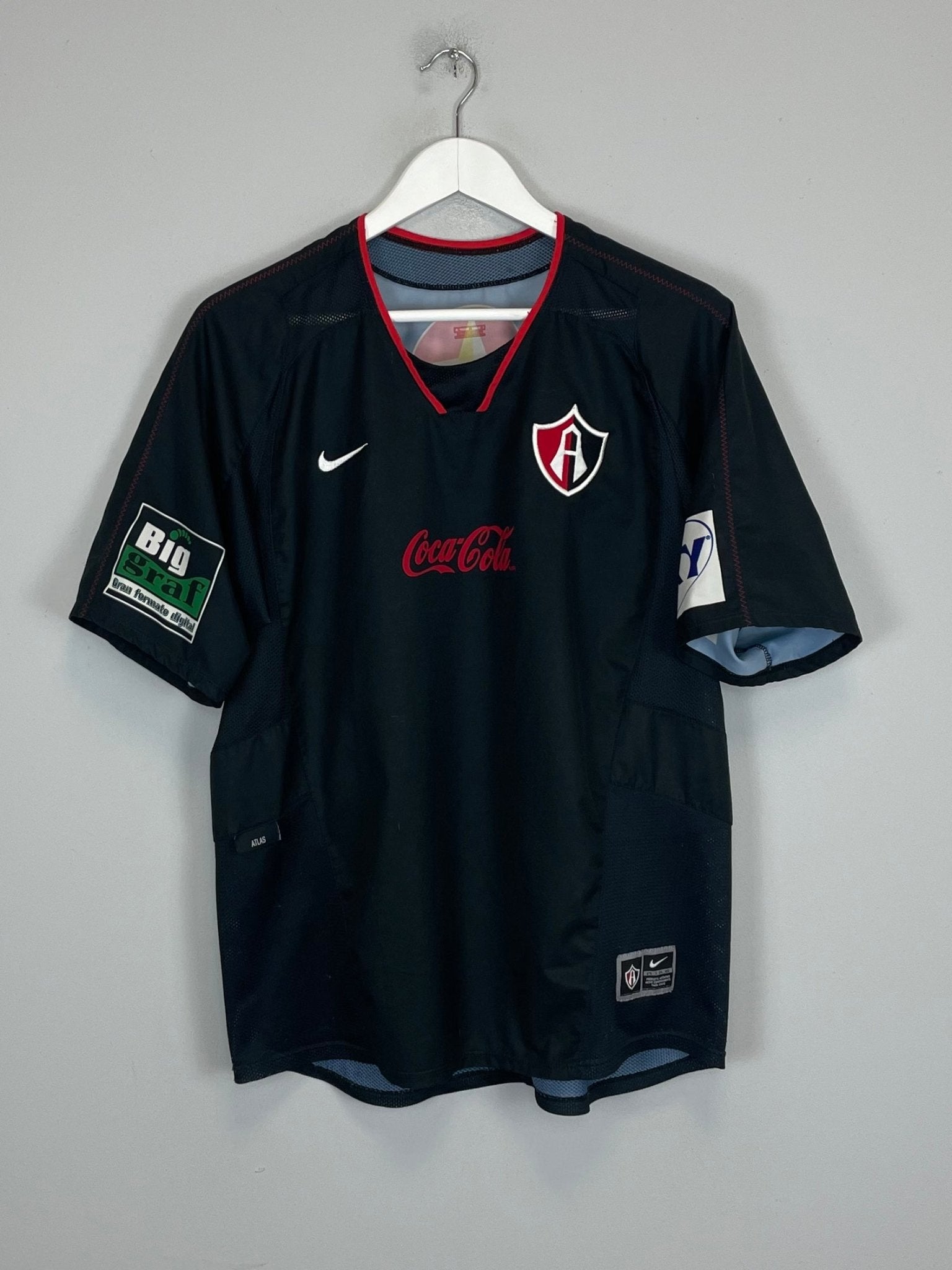 Shop 2002/03 ATLAS THIRD SHIRT (M) NIKE, classic football shirts, vintage football shirts & retro soccer jerseys at Cult Kits
