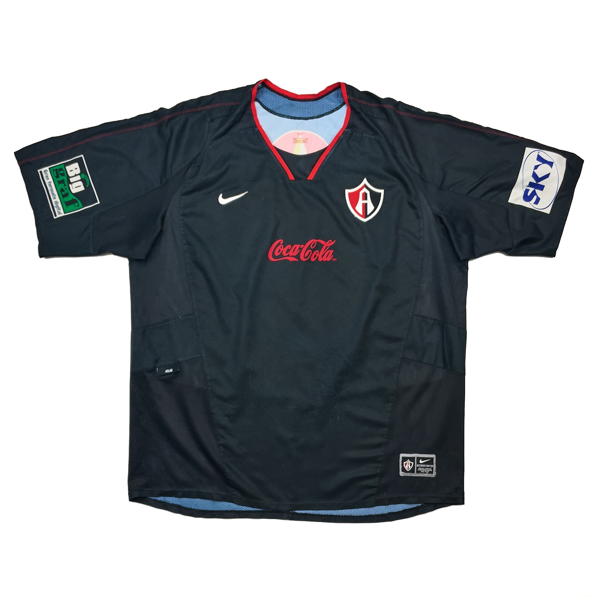 Buy 2002/03 Atlas Third Shirt (XL) Nike ~ Free worldwide shipping available ~ Authentic Vintage Football Shirts from Cult Kits
