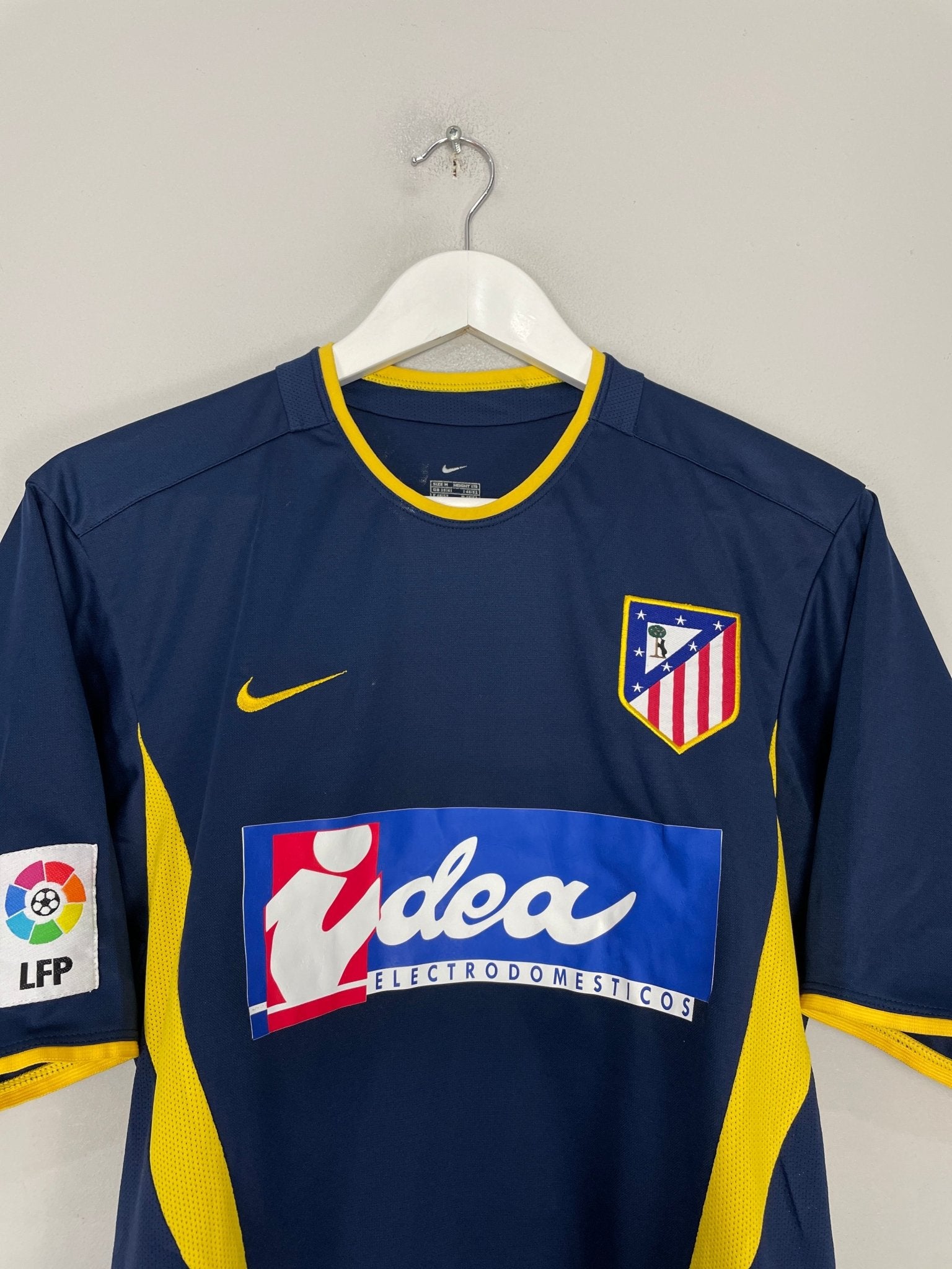 Shop 2002/03 ATLETICO MADRID F.TORRES #9 AWAY SHIRT (M) NIKE, classic football shirts, vintage football shirts & retro soccer jerseys at Cult Kits