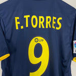 Shop 2002/03 ATLETICO MADRID F.TORRES #9 AWAY SHIRT (M) NIKE, classic football shirts, vintage football shirts & retro soccer jerseys at Cult Kits