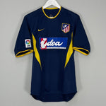 Shop 2002/03 ATLETICO MADRID F.TORRES #9 AWAY SHIRT (M) NIKE, classic football shirts, vintage football shirts & retro soccer jerseys at Cult Kits