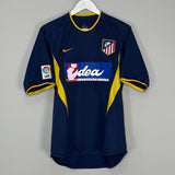 Shop 2002/03 ATLETICO MADRID F.TORRES #9 AWAY SHIRT (M) NIKE, classic football shirts, vintage football shirts & retro soccer jerseys at Cult Kits