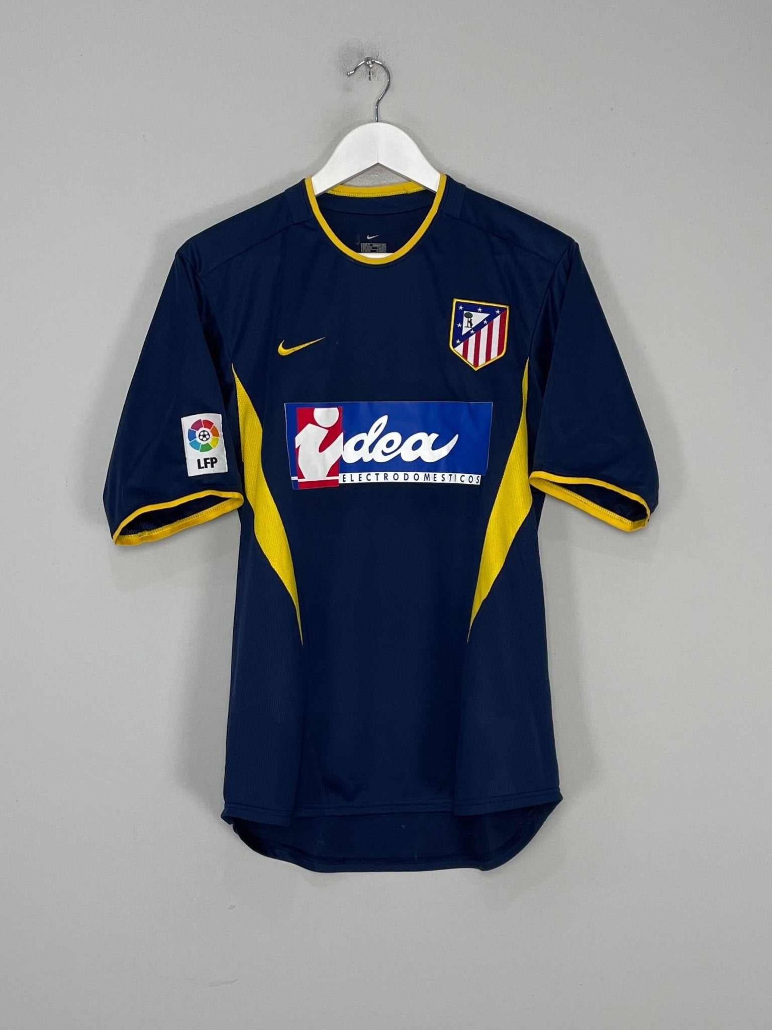 Shop 2002/03 ATLETICO MADRID F.TORRES #9 AWAY SHIRT (M) NIKE, classic football shirts, vintage football shirts & retro soccer jerseys at Cult Kits