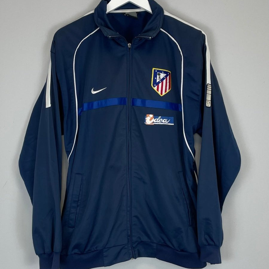 2002/03 ATLETICO MADRID TRACK JACKET (XL) NIKE - Cult Kits - XL - Buy Vintage Football Shirts, Authentic Retro Football Shirts For Sale, Classic Football Shirts & Soccer Jersey