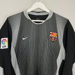 Shop 2002/03 BARCELONA BONANO #1 GK SHIRT (M) NIKE, classic football shirts, vintage football shirts & retro soccer jerseys at Cult Kits