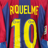 Shop 2002/03 BARCELONA RIQUELME #10 HOME SHIRT (XL) NIKE, classic football shirts, vintage football shirts & retro soccer jerseys at Cult Kits