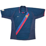 Buy 2002/03 BARCELONA RONALDINHO 10 AWAY SHIRT (L) NIKE ~ Free worldwide shipping available ~ Authentic Vintage Football Shirts from Cult Kits